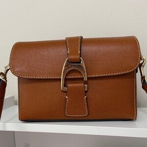 Dooney & Bourke Cognac Leather shoulder Bag